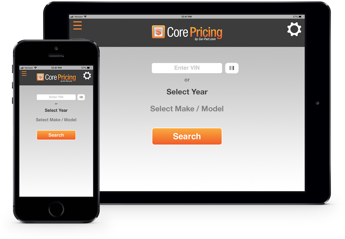 Core Pricing Mobile App